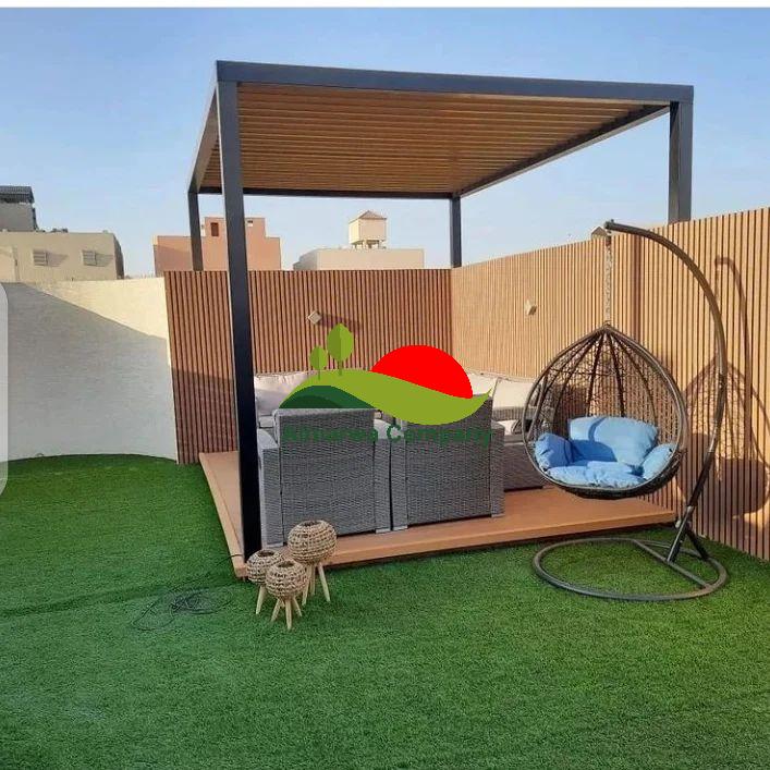 تصميم مظلات خشبية الرياض