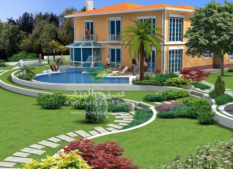 تنسيق حدائق جازان للايجار 01025284450