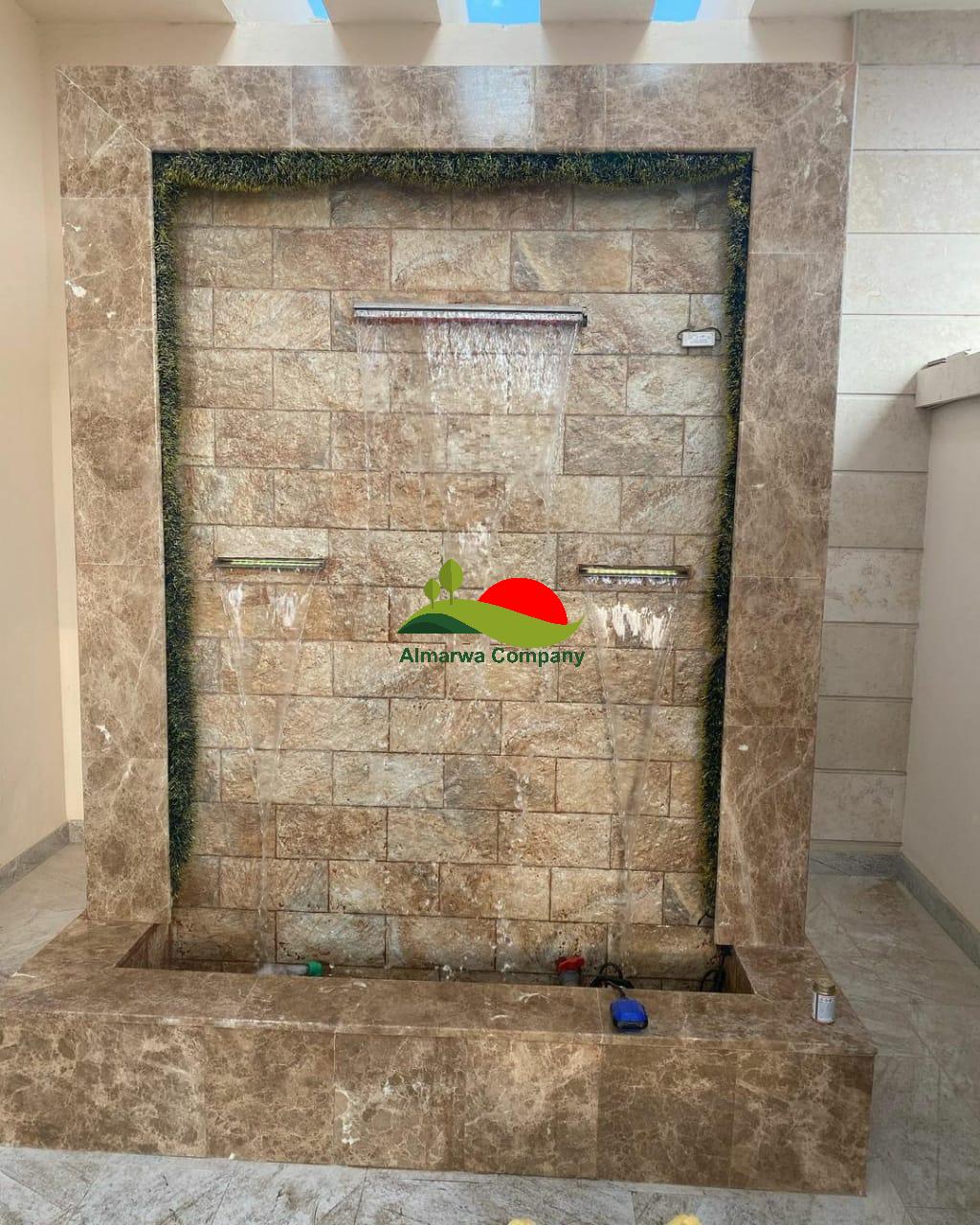 ارخص شركة تصميم شلالات بالرياض