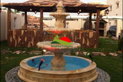 تصميم نوافير بقطر للايجار