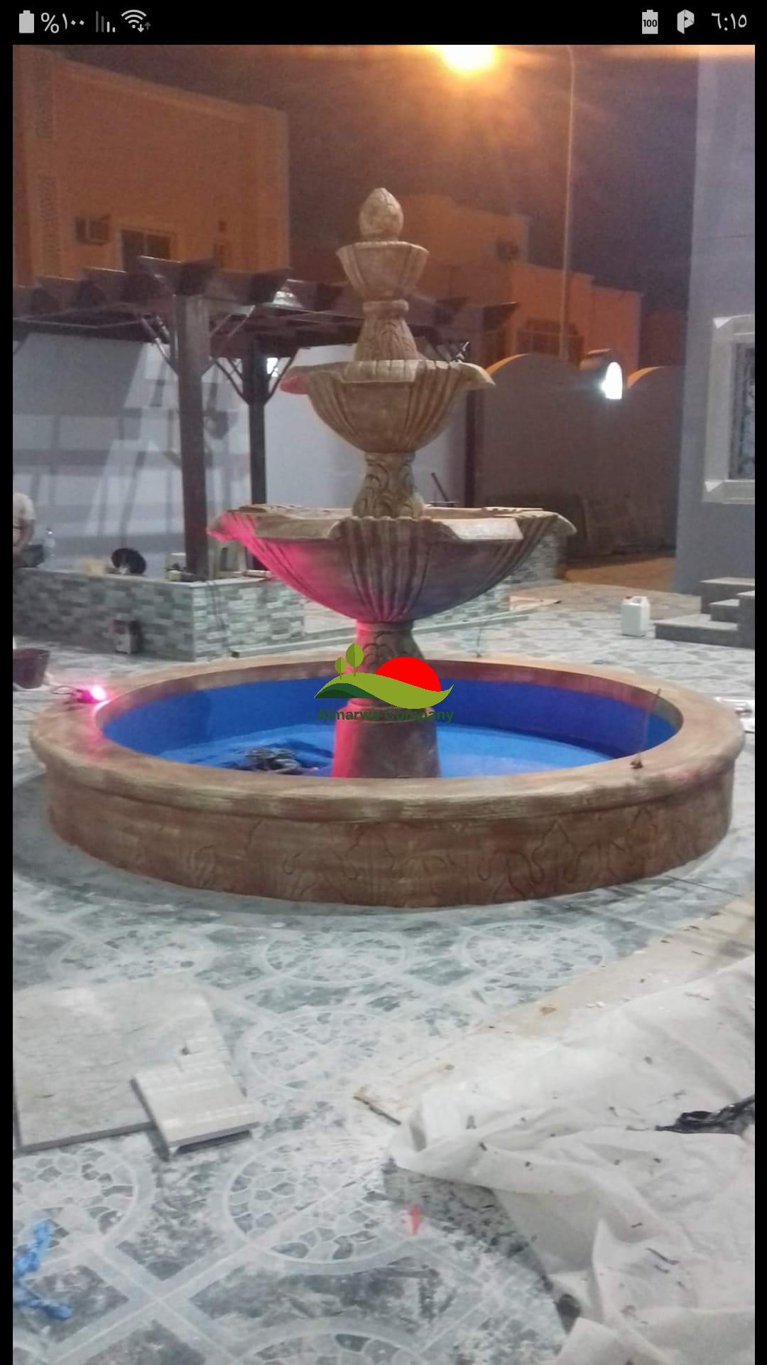 تصميم نوافير بقطر
