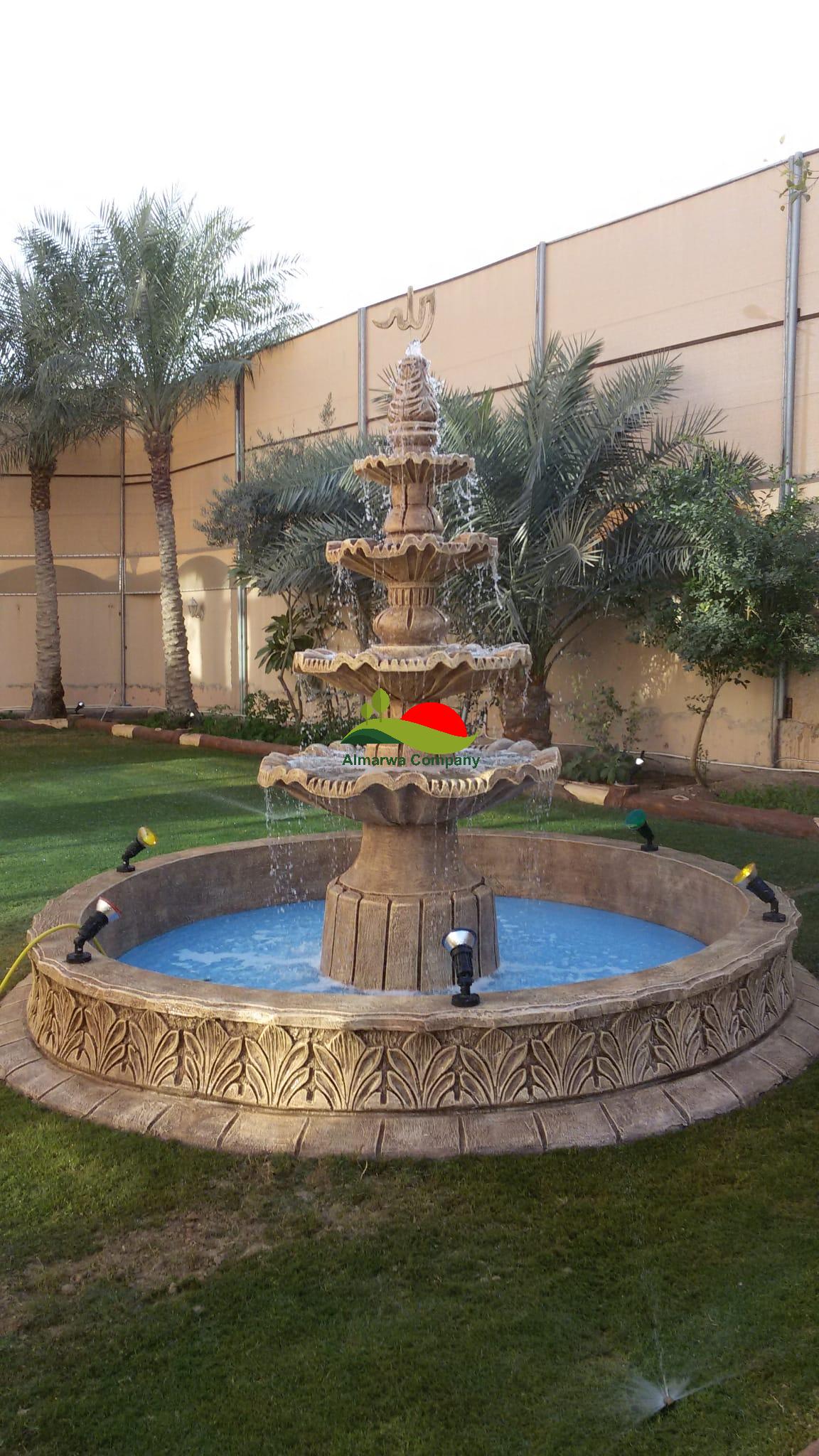 تصميم نوافير بقطر