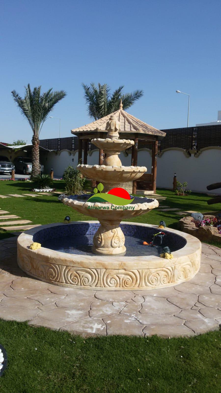 تصميم نوافير بقطر