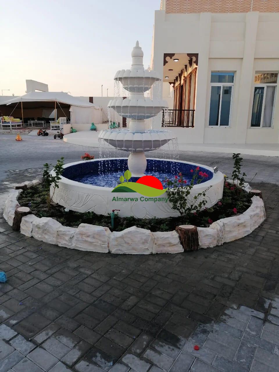 تصميم نوافير بقطر