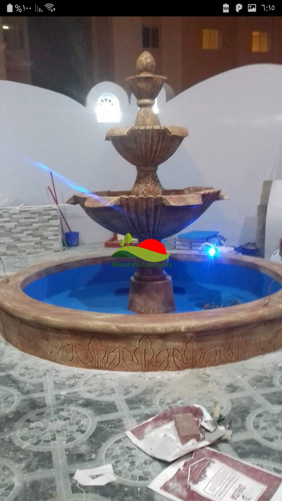 تصميم نوافير بقطر