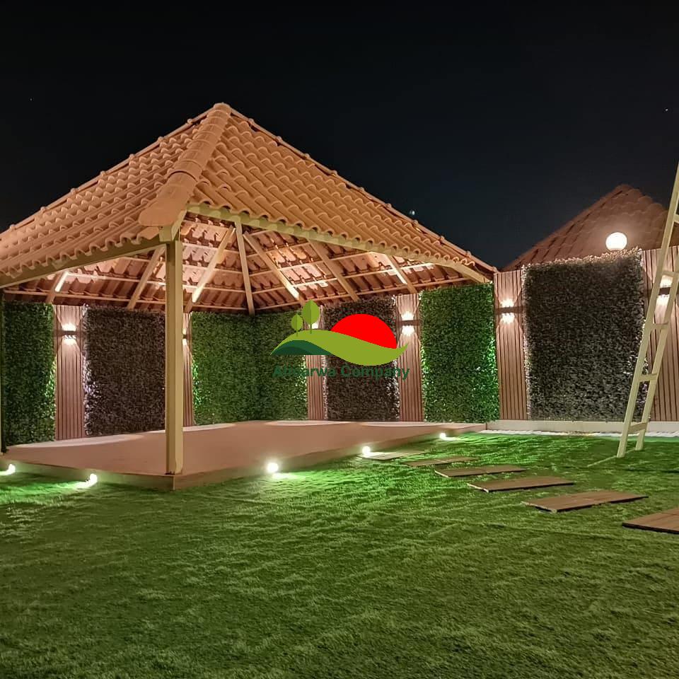 تصميم خيم و جلسات خارجية بقطر 