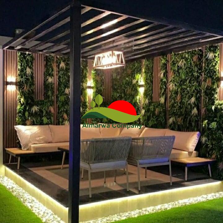 تصميم خيم و جلسات خارجية بقطر 