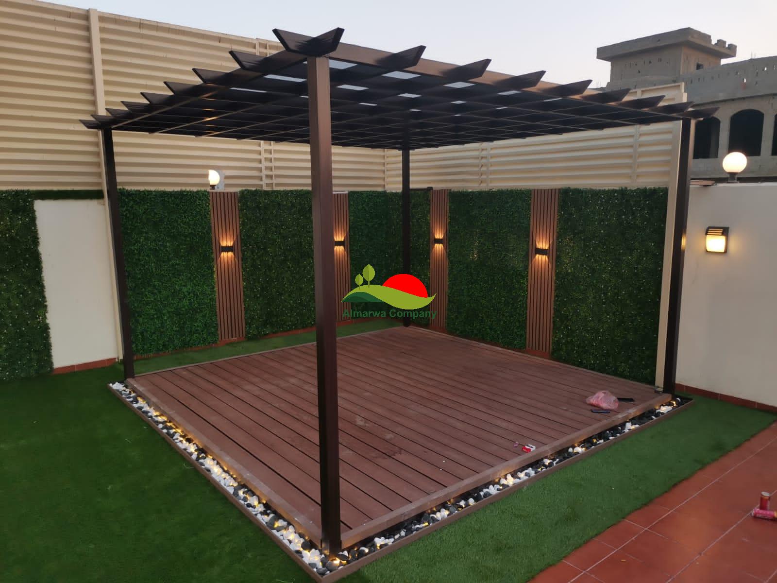 تصميم خيم و جلسات خارجية بقطر 
