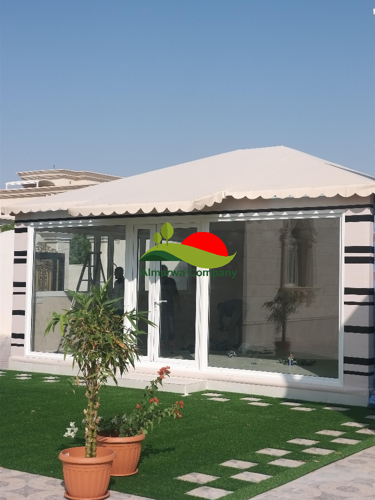 تصميم خيم و جلسات خارجية بقطر 