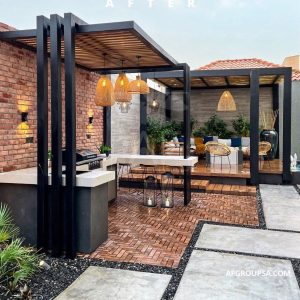 تصميم جلسات خارجية بجدة