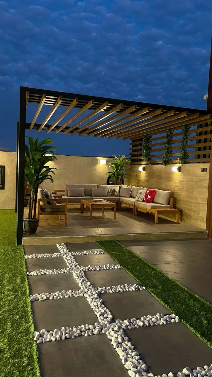 تصميم جلسات خارجية للمنازل في أبوظبي