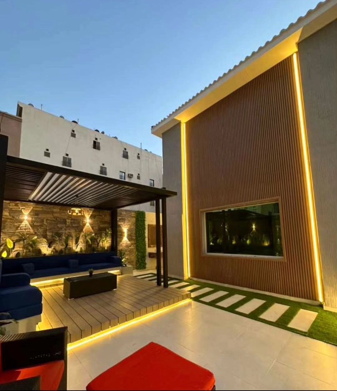 تصميم جلسات خارجية بالدرعية 