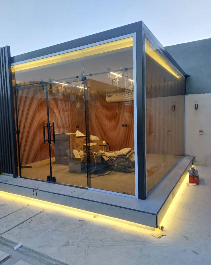 تصميم وتركيب غرف زجاجية بالرياض 1