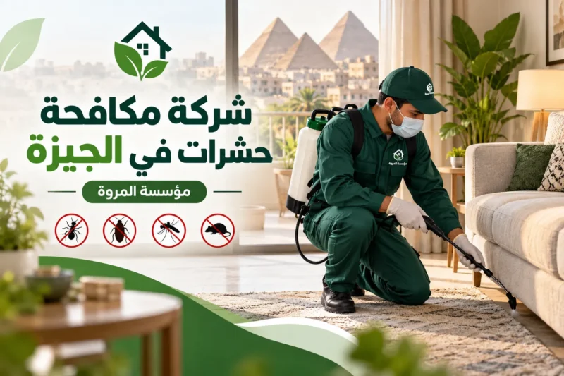 شركة مكافحة حشرات فى الجيزة 01033160250