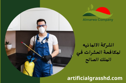 الشركة الالمانيه لمكافحة الحشرات في الملك الصالح