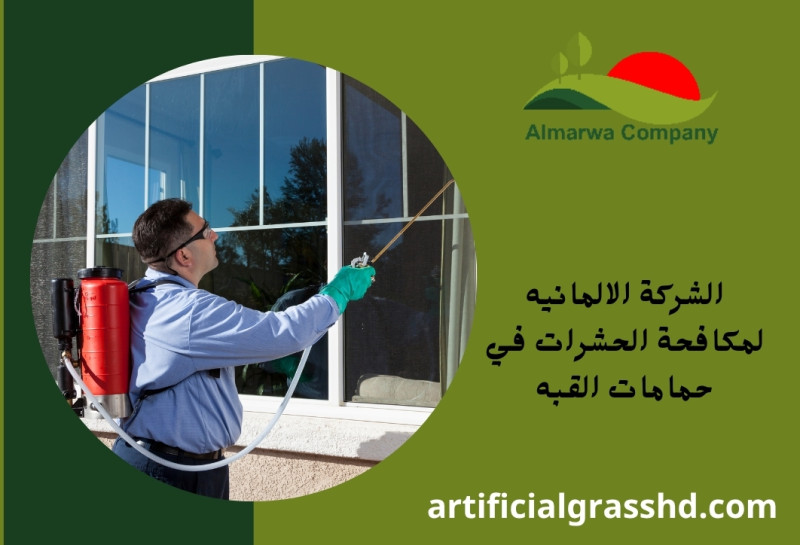 الشركة الالمانيه لمكافحة الحشرات في حمامات القبه