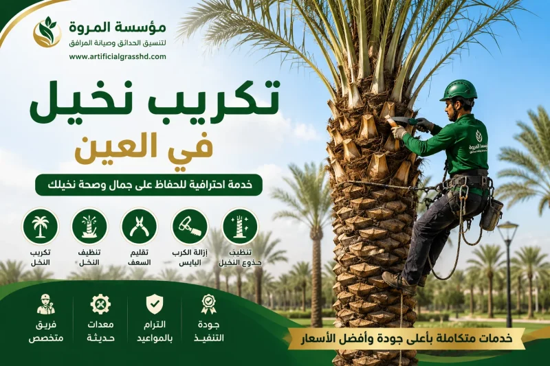 شركة تكريب نخيل في العين 0527669229