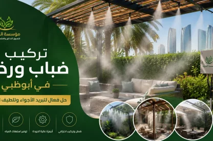 تركيب ضباب ورذاذ في أبوظبي