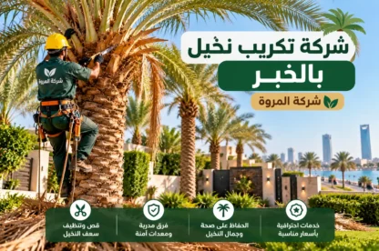 شركة تكريب نخيل بالخبر